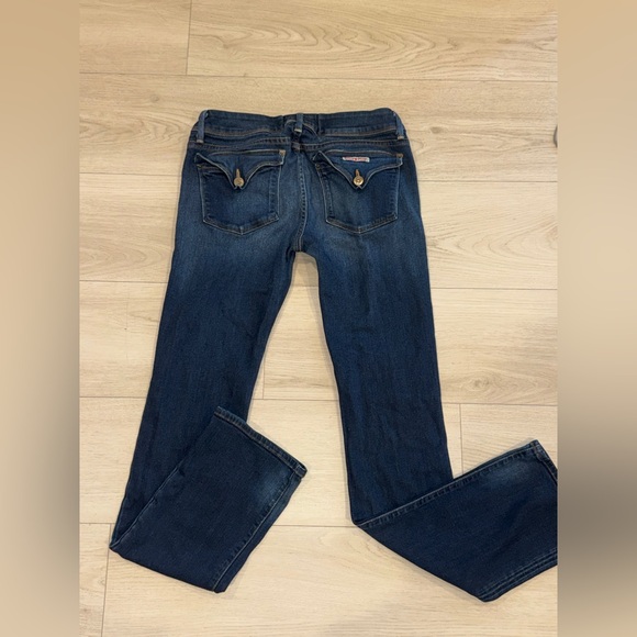 Hudson Jeans Denim - Hudson Beth Baby Bootcut Jeans - Dark Wash Flap Pocket - Size 30 fits like 27/28